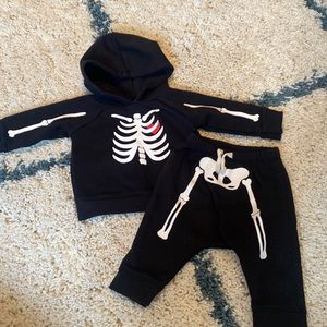 Old Navy | Skeleton Hooded Sweatsuit